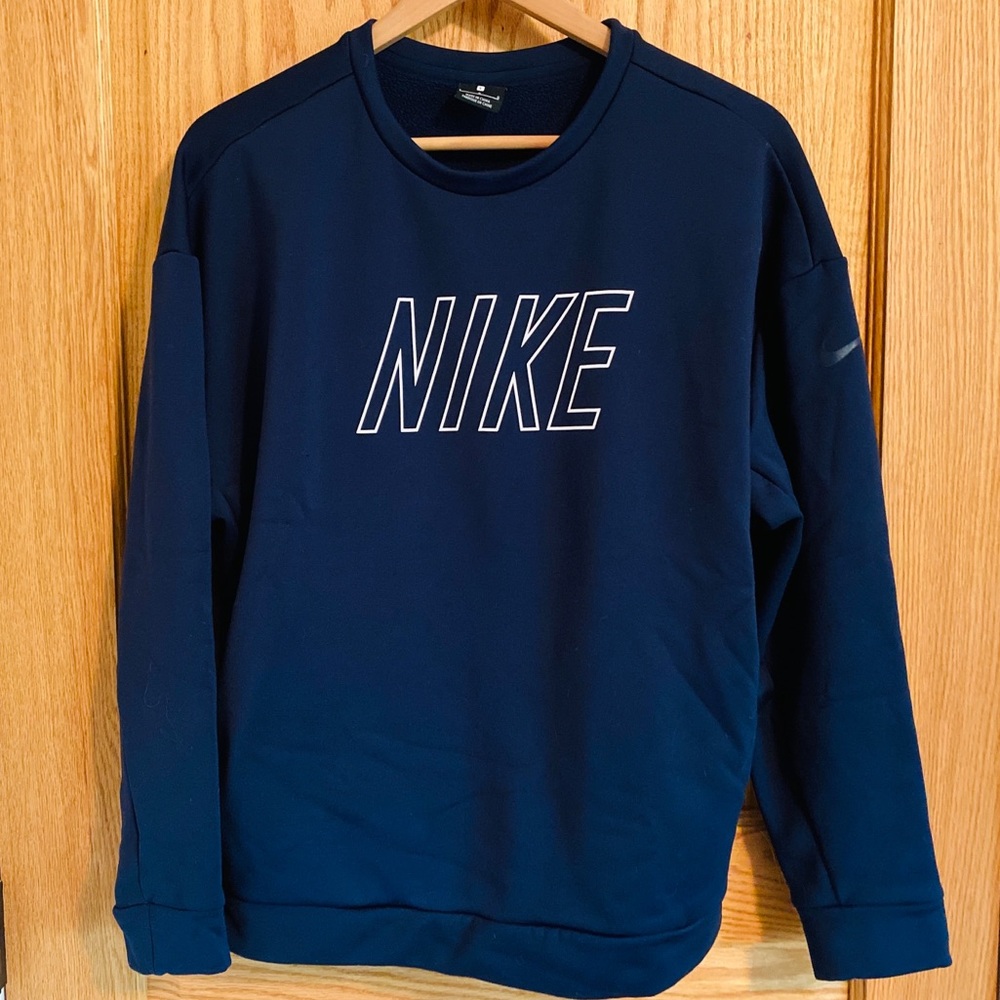 Nike Navy Blue Crew Sweatshirt